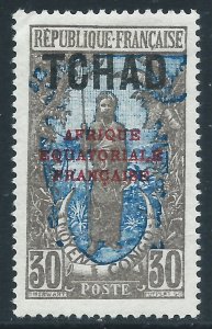 Chad, Sc #31, 30c MH