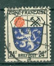 Germany - Allied Occupation - French Zone - Scott 4N9