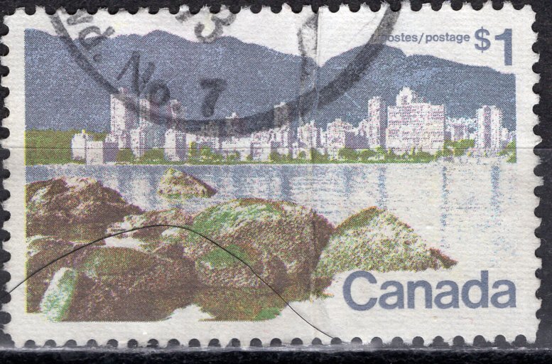 Canada; 1972: Sc. # 600; Used Perf. 11 Single Stamp