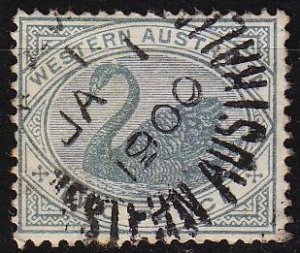 AUSTRALIEN AUSTRALIA [WestAustralien] MiNr 0035 ( O/used )