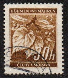 Czechoslovakia - Bohemia and Moravia Sc #24A Used