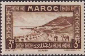 French Morocco #126 Mint