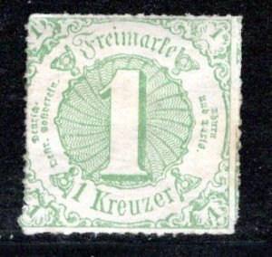 German States Thurn & Taxis Scott # 56, mint hr