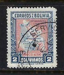 BOLIVIA C109 VFU MAP N612-3