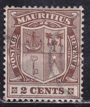 Mauritius 138 Coat of Arms 1910