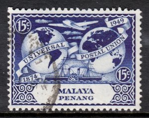 Malaya (Penang) - Scott #24 - Used - SCV $3.75