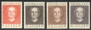 NETHERLANDS #319-22 Mint H/NH - 1949 Queen Julianna Set