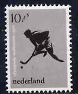 Netherlands 1956 Hockey Player 10c+5c from Melbourne Olym...