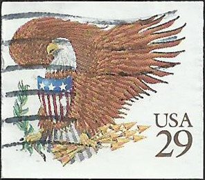 # 2595 USED EAGLE AND SHIELD    