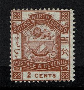 North Borneo SG# 38, Brown, Mint Lightly Hinged - Lot 111616