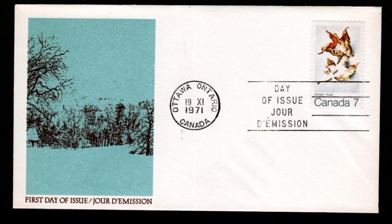 Canada 1971 FDC Winter Hiver!