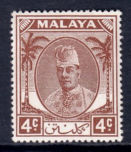 Malaya (Kelantan) - Scott #53 - MH - SCV $1.75