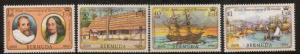 BERMUDA SG473/6 1984 375th ANNIV OF FIRST SETTLEMENTS MNH 