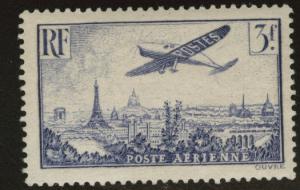 FRANCE Airmail Scott C12 MH* 1936 airmail CV$26