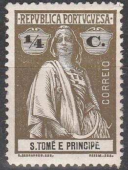 St Thomas & Prince #194 F-VF Unused (V3514)