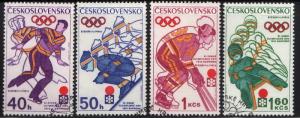 Czechoslovakia - #1796-99(4) - Olympics