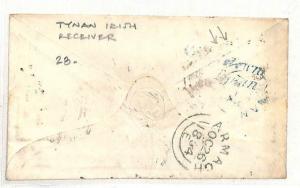 PP9 1854 GB IRELAND Armagh *Tynan* Script Type Village Receiver{samwells-covers}