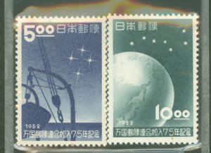 Japan #552-553 Unused Single (Complete Set)