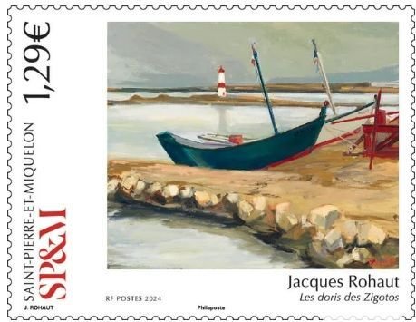 Saint-Pierre and Miquelon France 2024 Lighthouse Doris des zigotos stamp MNH