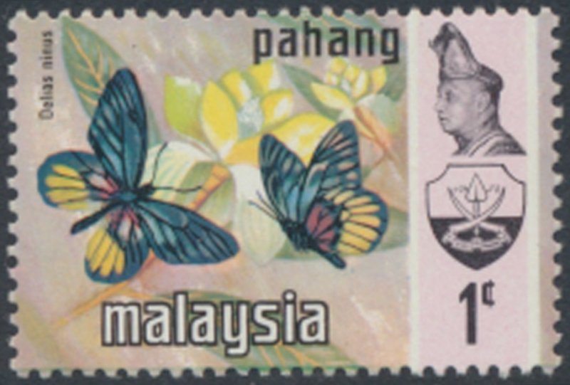 Pahang   SC# 90  MNH    Butterflies   see details & scans