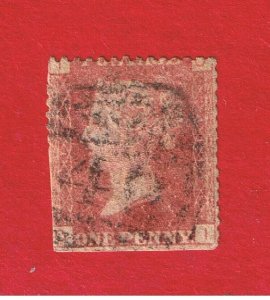 Great Britain #33 F-VF used  Queen Victoria  P#114  Free S/H