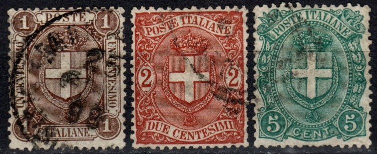 Italy #73-5 F-VF Used CV $10.60 (X2591)