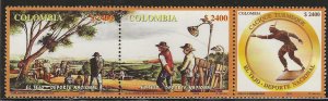 Colombia 2003, Scott 1213, Colombian National Sport, Tejo