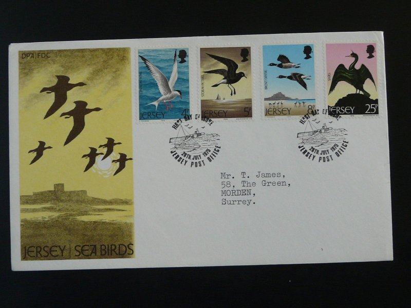 birds FDC Jersey 1975