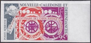 New Caledonia 1974 Sc C119 imperf MNH**