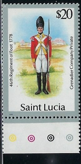 St Lucia 879a MNH 1988 issue (an2316)