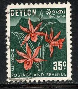 Ceylon # 314, Used.