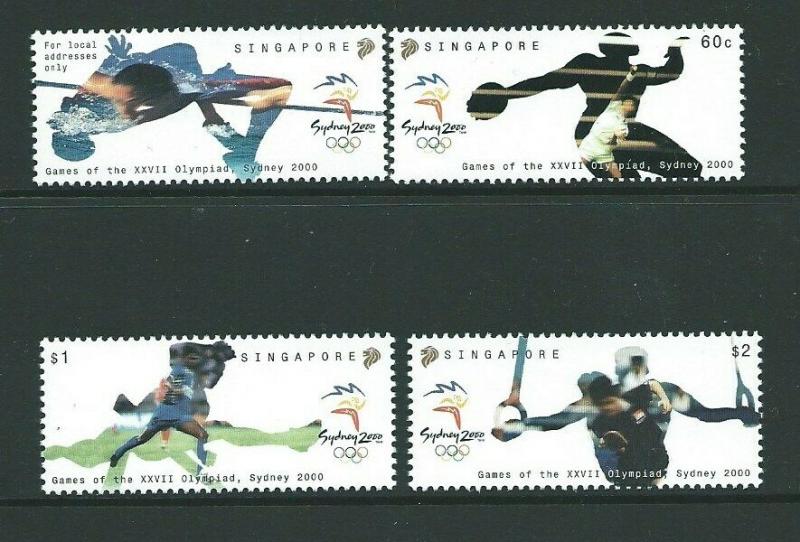 SINGAPORE SG1065/8 2000 OLYMPICS MNH