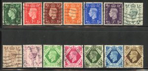 Great Britain # 226-9 Used.