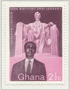 1959 GHANA 2 1/2d MH* Stamp A4P41F40140-