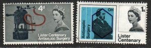 Great Britain Sc #426-427 Used