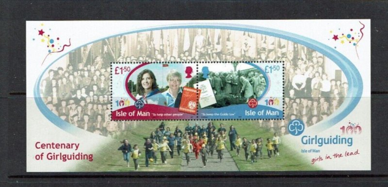 Isle of Man: 2010, Centenary of Girlguiding, Europa, MNH set + M/Sheet