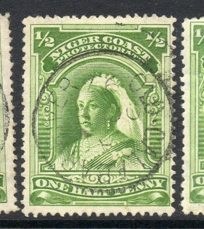 Niger Coast 1894-97 Early Issue Fine Used 1/2d. 303795 