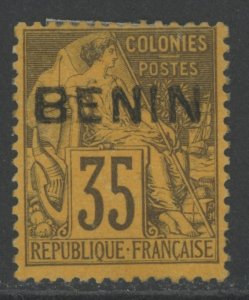 Benin 10 * mint HR expert marks on back (2306B 128)