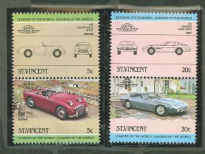 St. Vincent #773-774 Mint (NH) Multiple (Cars)