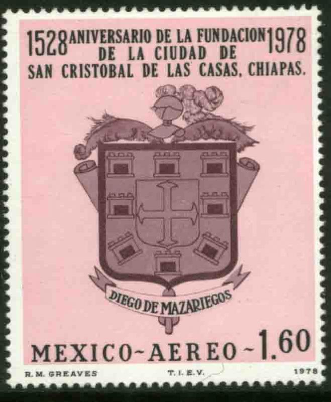 MEXICO C558 400th Anniv of San Cristobal de las Casas MNH