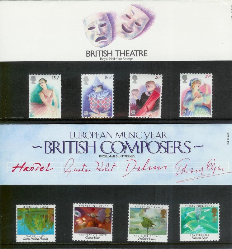 GREAT BRITAIN (24) Presentation Sets All Different Complete Fresh & Never Hinged