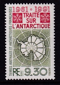 French Southern and Antarctic Territories 165 Map MNH VF