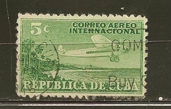 Cuba C4 Airmail Used