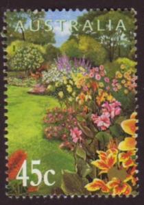 Australia 2000 Sc#1815, SG#1962 45c Gardens, Flowers USED.