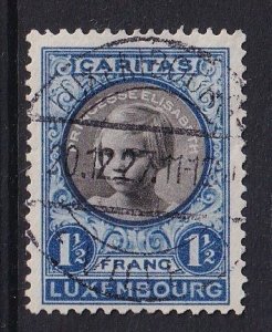 Luxembourg   #B29  used 1927  Princess Elisabeth 1 1/2fr