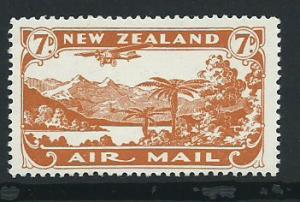 New Zealand SG 550 Air Mail  1931 MVLH