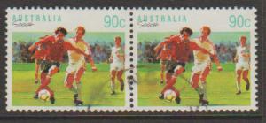 Australia SG 1191 FU -  Horizontal pair - Australia Day