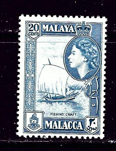 Malaya-Malacca 51 NH 1957 Fishing Craft