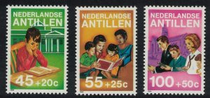 Neth. Antilles Child Welfare Education Church 3v 1984 MNH SG#869-871