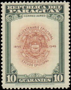 Paraguay #447-450, C168-C175, Complete Set(12), 1948, Never Hinged
